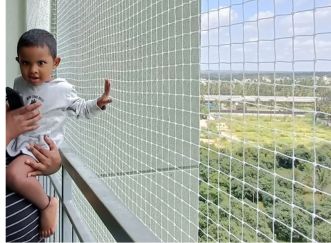 Children Safety Net Installation