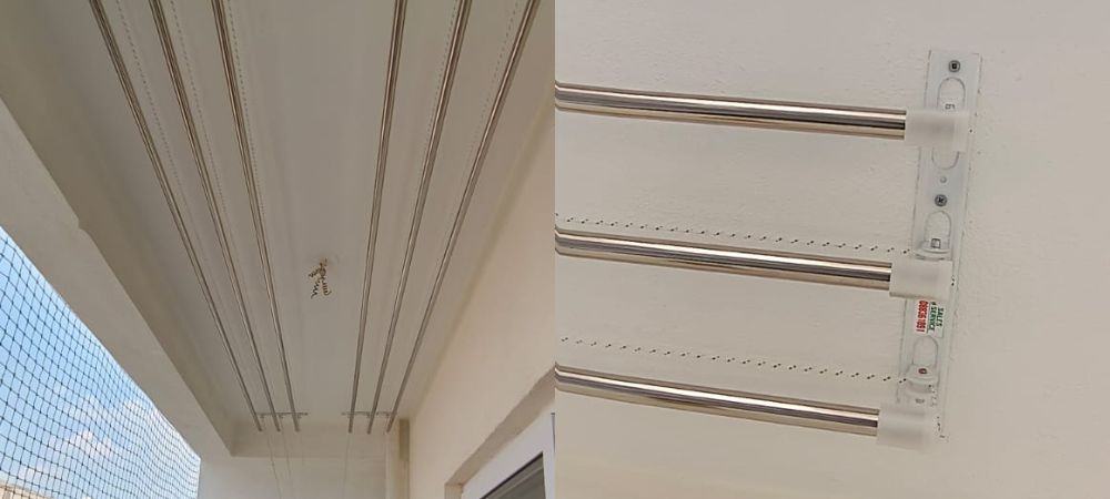 Cloth Hanger Installation